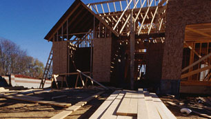 Toronto home builder building